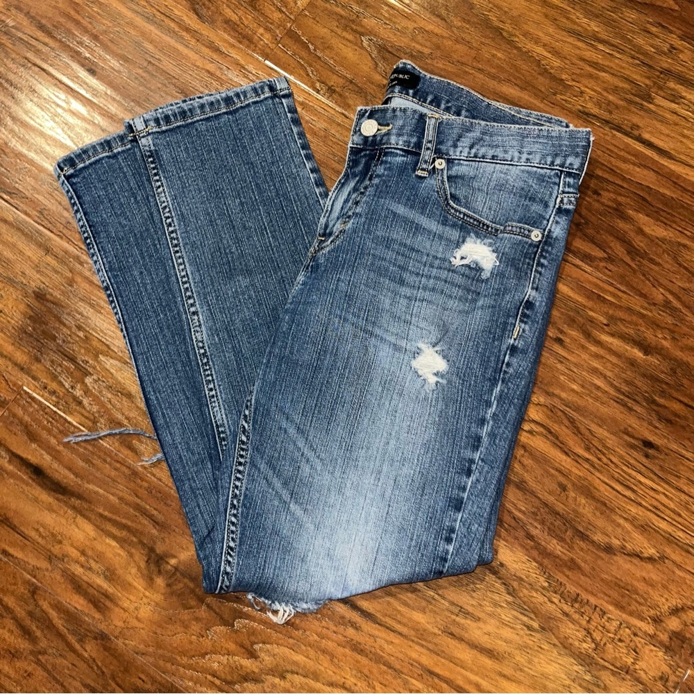 Banana Republic Classic Indigo Straight Jeans 27/4